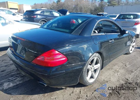 2004 Mercedes-Benz Sl 500 z USA, uszkodzony, nr VIN WDBSK75F54F083077
